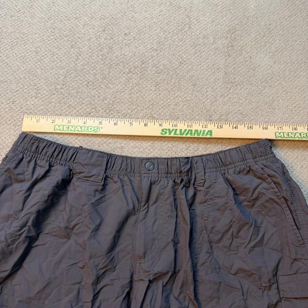 Vintage 2000s Columbia Sportswear Cargo Shorts Grey Mens Large 6 Inch Inseam